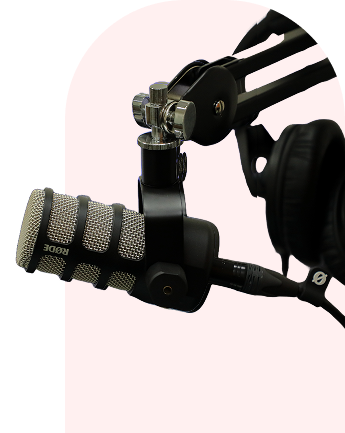 Microphone with Pink