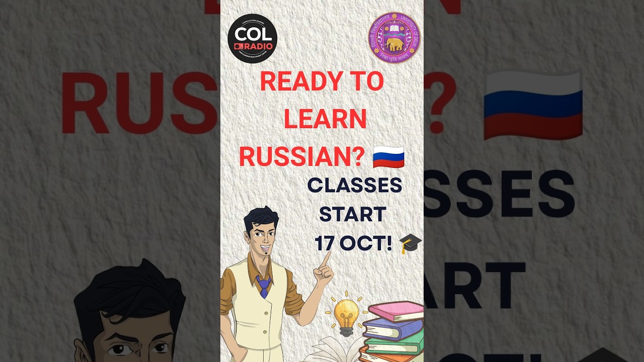 Ready to Learn Russian? 🇷🇺 CIFL, OLDC Classes Start from 17 Oct 2026!
